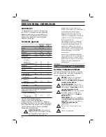 Preview for 70 page of DeWalt DWS520 Original Instructions Manual