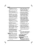 Preview for 72 page of DeWalt DWS520 Original Instructions Manual