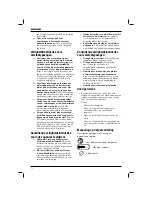 Preview for 74 page of DeWalt DWS520 Original Instructions Manual