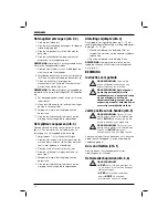 Предварительный просмотр 76 страницы DeWalt DWS520 Original Instructions Manual