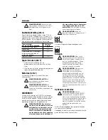 Preview for 78 page of DeWalt DWS520 Original Instructions Manual