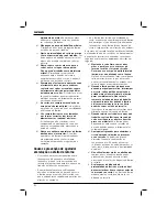 Preview for 94 page of DeWalt DWS520 Original Instructions Manual