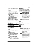 Preview for 99 page of DeWalt DWS520 Original Instructions Manual