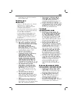 Preview for 105 page of DeWalt DWS520 Original Instructions Manual