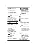 Preview for 109 page of DeWalt DWS520 Original Instructions Manual