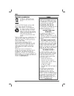 Preview for 110 page of DeWalt DWS520 Original Instructions Manual