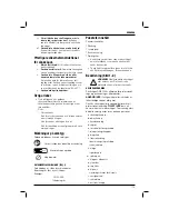 Preview for 115 page of DeWalt DWS520 Original Instructions Manual