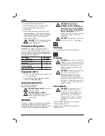 Preview for 118 page of DeWalt DWS520 Original Instructions Manual