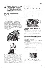 Preview for 35 page of DeWalt DWS535B Instruction Manual