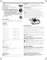 Предварительный просмотр 6 страницы DeWalt DWS716 Instruction Manual