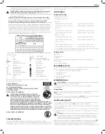 Предварительный просмотр 19 страницы DeWalt DWS716 Instruction Manual