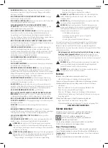 Предварительный просмотр 13 страницы DeWalt DWS727 Original Instructions Manual