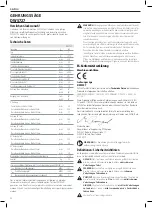 Предварительный просмотр 22 страницы DeWalt DWS727 Original Instructions Manual