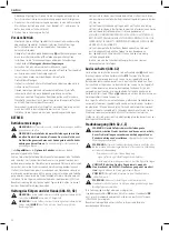 Предварительный просмотр 30 страницы DeWalt DWS727 Original Instructions Manual