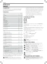 Предварительный просмотр 36 страницы DeWalt DWS727 Original Instructions Manual