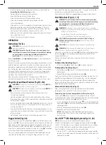 Предварительный просмотр 43 страницы DeWalt DWS727 Original Instructions Manual