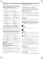 Предварительный просмотр 46 страницы DeWalt DWS727 Original Instructions Manual