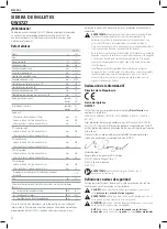 Предварительный просмотр 48 страницы DeWalt DWS727 Original Instructions Manual