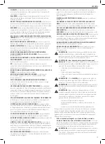 Предварительный просмотр 51 страницы DeWalt DWS727 Original Instructions Manual