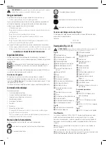 Предварительный просмотр 52 страницы DeWalt DWS727 Original Instructions Manual