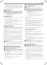 Предварительный просмотр 53 страницы DeWalt DWS727 Original Instructions Manual