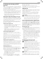 Предварительный просмотр 57 страницы DeWalt DWS727 Original Instructions Manual