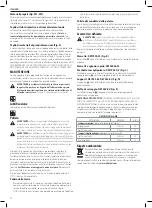 Предварительный просмотр 86 страницы DeWalt DWS727 Original Instructions Manual