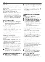 Предварительный просмотр 92 страницы DeWalt DWS727 Original Instructions Manual