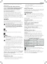 Предварительный просмотр 99 страницы DeWalt DWS727 Original Instructions Manual