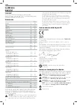 Предварительный просмотр 100 страницы DeWalt DWS727 Original Instructions Manual