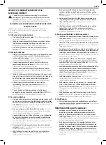 Предварительный просмотр 101 страницы DeWalt DWS727 Original Instructions Manual