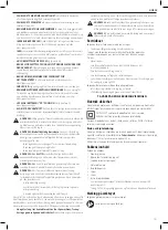 Предварительный просмотр 103 страницы DeWalt DWS727 Original Instructions Manual