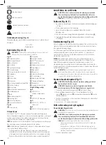 Предварительный просмотр 104 страницы DeWalt DWS727 Original Instructions Manual