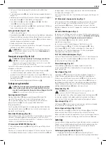 Предварительный просмотр 105 страницы DeWalt DWS727 Original Instructions Manual