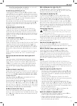 Предварительный просмотр 117 страницы DeWalt DWS727 Original Instructions Manual