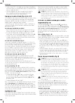 Предварительный просмотр 120 страницы DeWalt DWS727 Original Instructions Manual