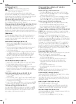 Предварительный просмотр 130 страницы DeWalt DWS727 Original Instructions Manual