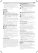 Предварительный просмотр 143 страницы DeWalt DWS727 Original Instructions Manual