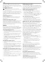 Предварительный просмотр 154 страницы DeWalt DWS727 Original Instructions Manual