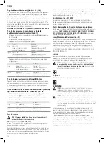 Предварительный просмотр 158 страницы DeWalt DWS727 Original Instructions Manual