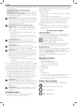 Предварительный просмотр 164 страницы DeWalt DWS727 Original Instructions Manual