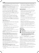 Предварительный просмотр 168 страницы DeWalt DWS727 Original Instructions Manual