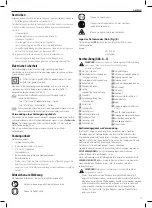 Предварительный просмотр 21 страницы DeWalt DWS771 Original Instructions Manual