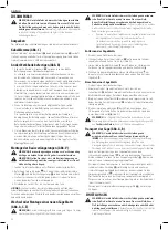 Предварительный просмотр 22 страницы DeWalt DWS771 Original Instructions Manual