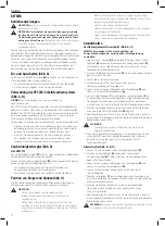 Предварительный просмотр 24 страницы DeWalt DWS771 Original Instructions Manual