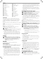 Предварительный просмотр 32 страницы DeWalt DWS771 Original Instructions Manual