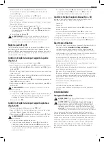 Preview for 53 page of DeWalt DWS771 Original Instructions Manual