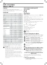 Preview for 78 page of DeWalt DWS771 Original Instructions Manual