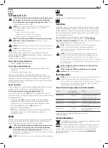 Предварительный просмотр 123 страницы DeWalt DWS771 Original Instructions Manual