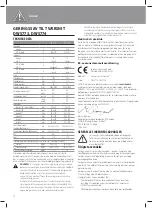 Предварительный просмотр 22 страницы DeWalt DWS773 Original Instructions Manual